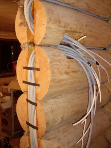Электропроводка деревянного дома: требования и особенности монтажа - Holz House