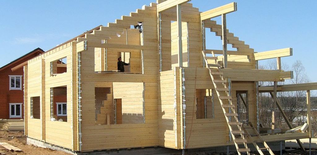 Дома из двойного бруса под ключ: проекты и цены на строительство